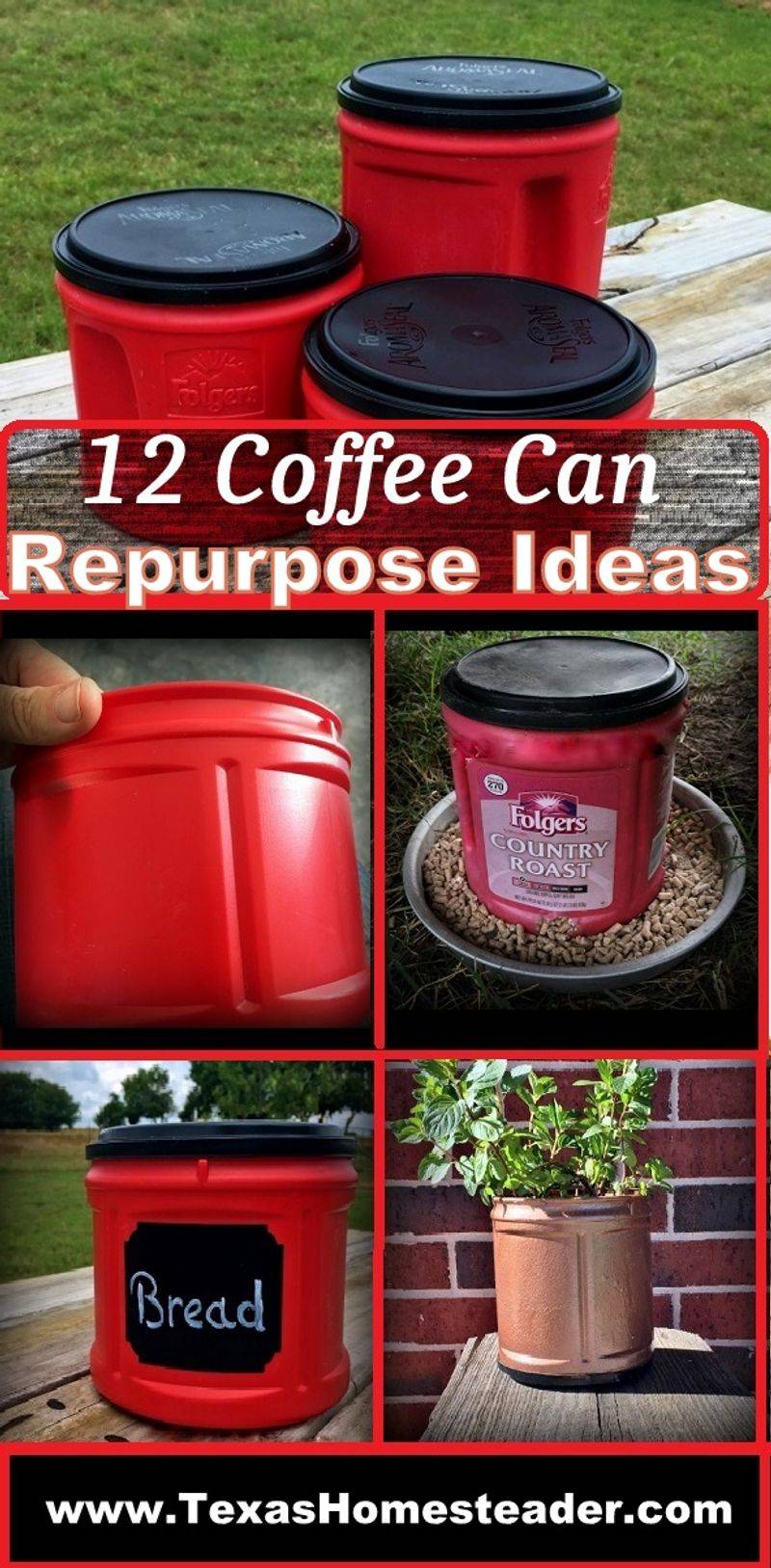 10 Texas Pantry Makeovers That Won't Break The Bank - Decor Hint Coffee Can Corral