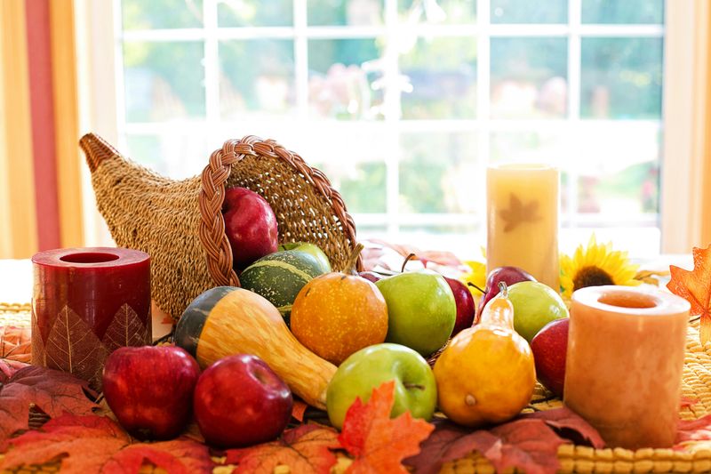 Apple Basket Centerpiece 