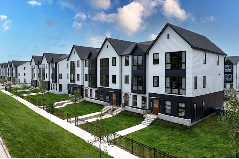 Townhomes Near Transit And Walkable Districts