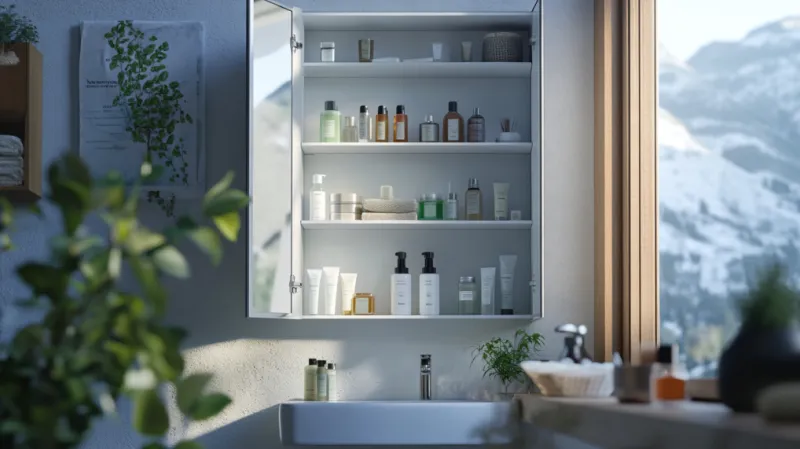 8 New Jersey Small-Bath Layouts That Actually Fit A Vanity - Decor Hint Recessed Niche Neatness