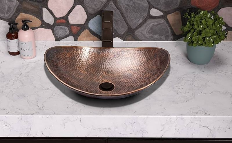 Copper Fixtures And Earthy Color Palettes