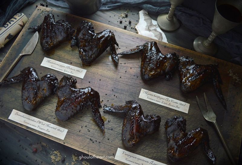 Black Garlic Bat Wings