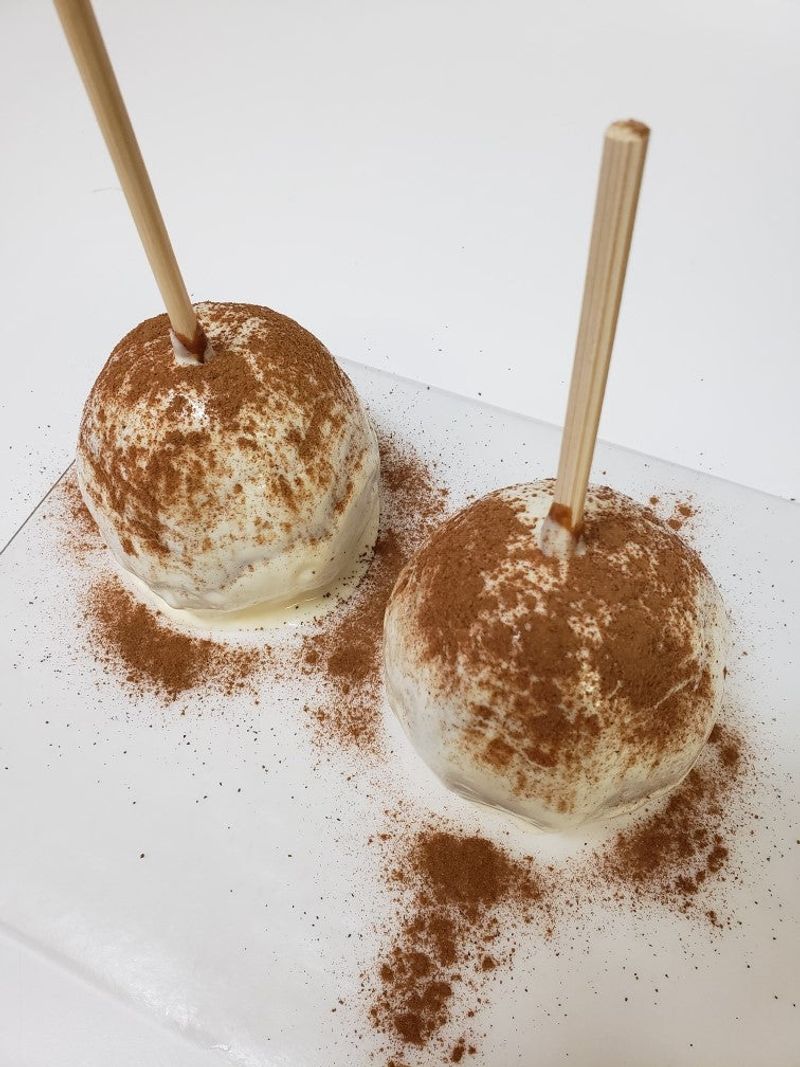 Pumpkin Spice Caramel Apple