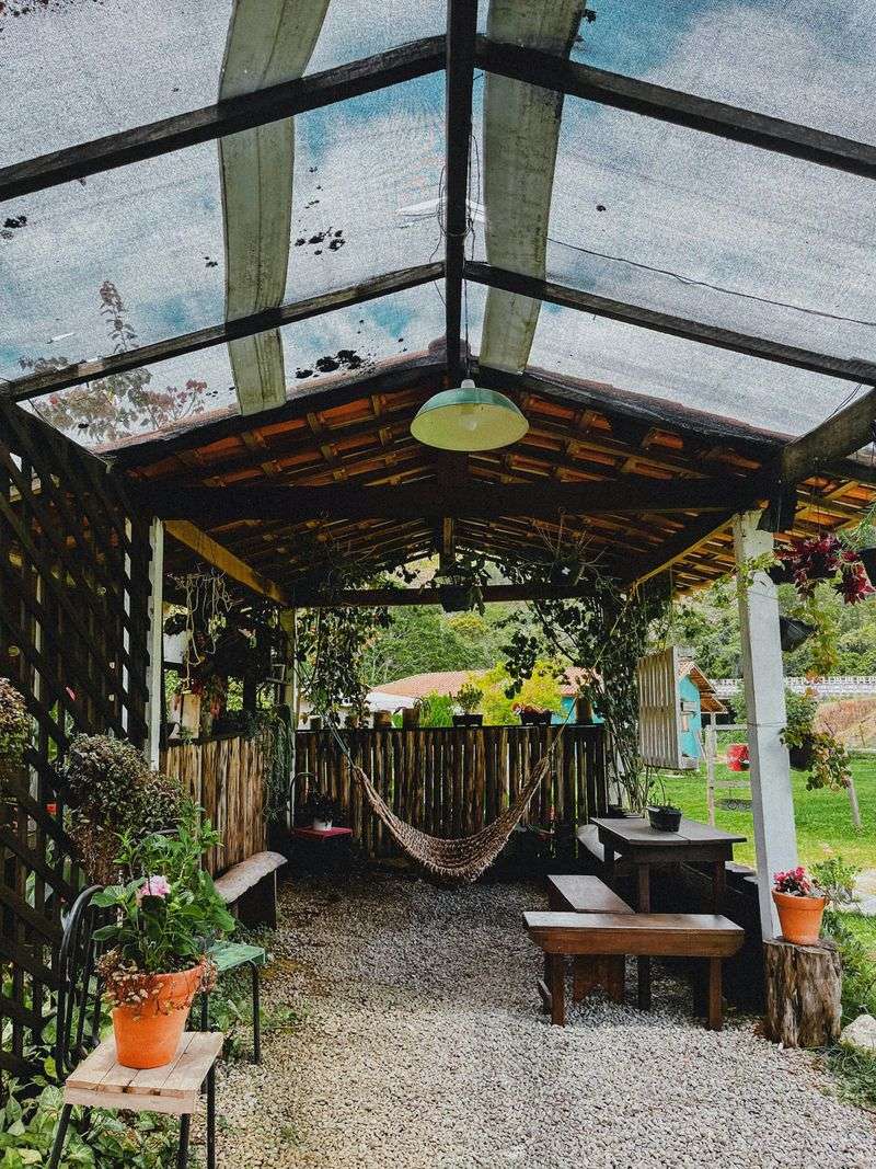 Gravel Seating Area