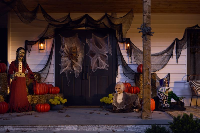 Vintage Candlelit Windows And Shutters