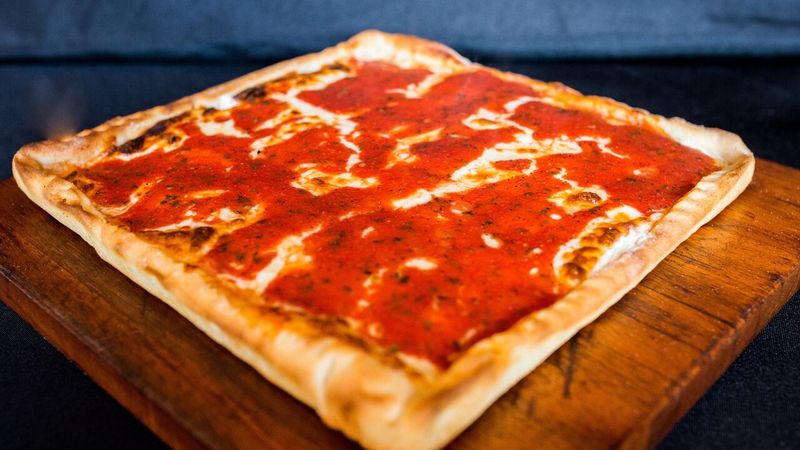Santucci's Original Square Pizza - Philly's Upside-Down Pizza Pioneer