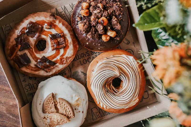 Pumpkin Brew Cake Donut