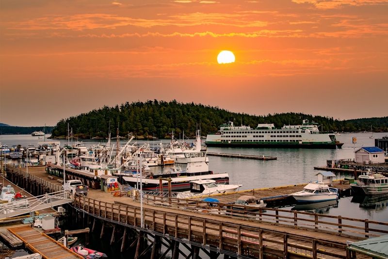 San Juan Islands Sunset Stage