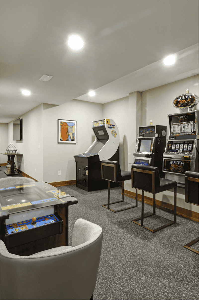 12 Ohio Basement Game Rooms Done In A Weekend - Decor Hint Arcade Paradise