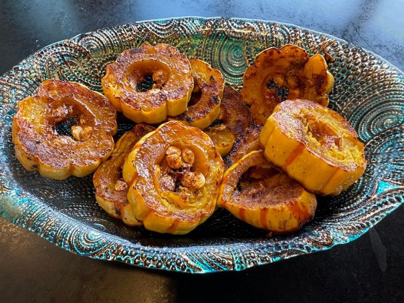 Wickford Village Stuffed Delicata Rings