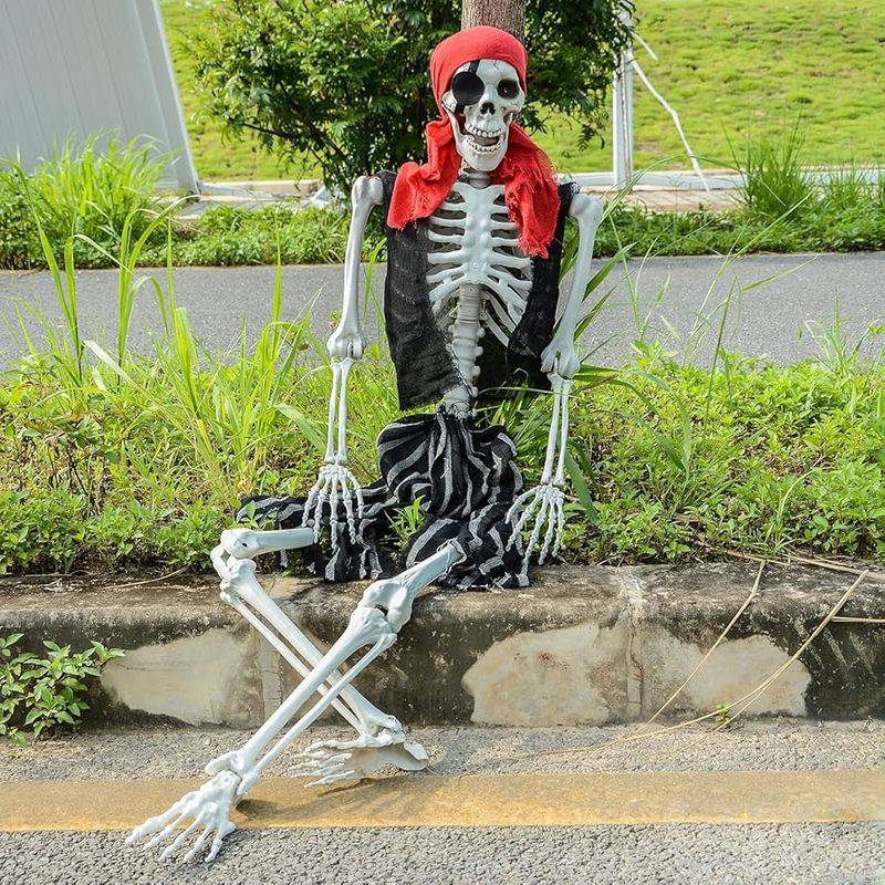 Oversized Plastic Skeletons