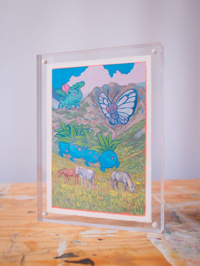 Art Prints In Magnetic Frames