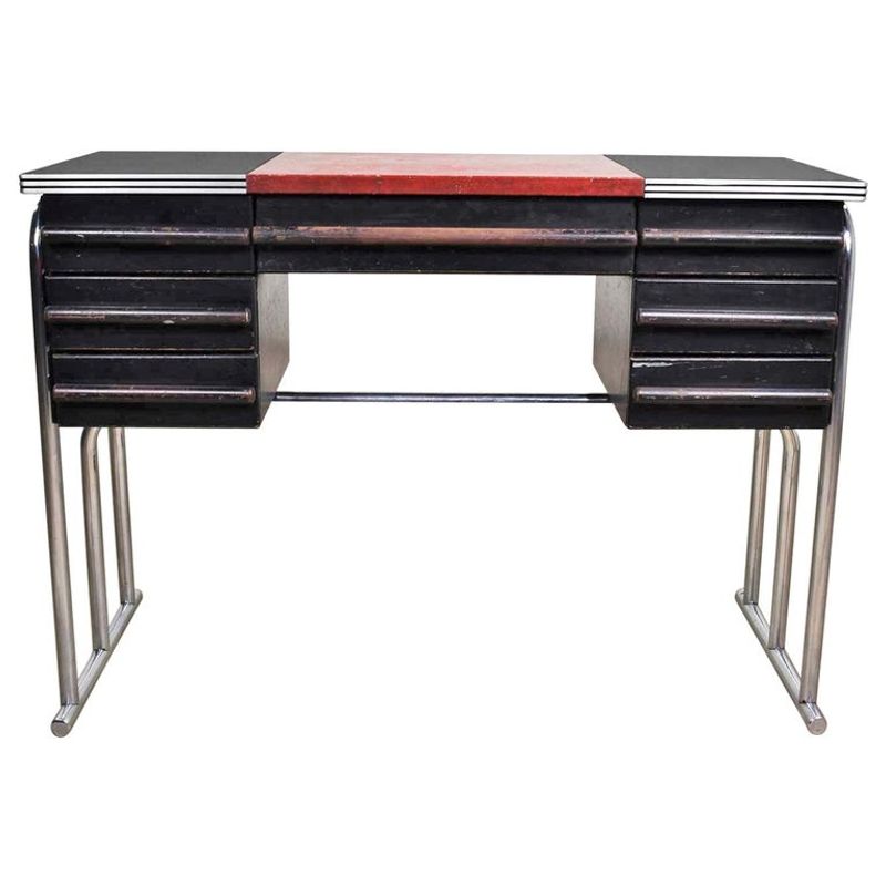 Streamline Moderne Chrome Furniture