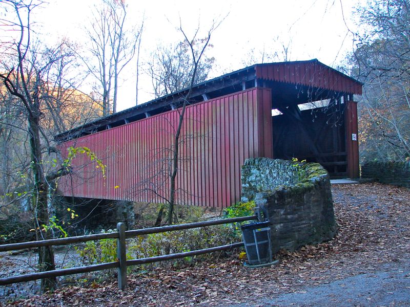 Thomas Mill Covered Bridge, Fairmount Park, Philadelphia