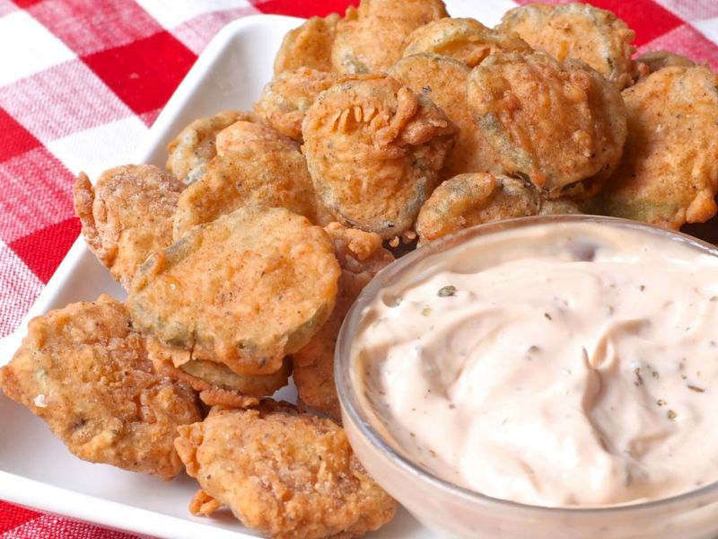 15 Homemade Meals Ohio Couples Say Are Better Than Any Restaurant - Decor Hint Crispy Pickle Chips with Ranch