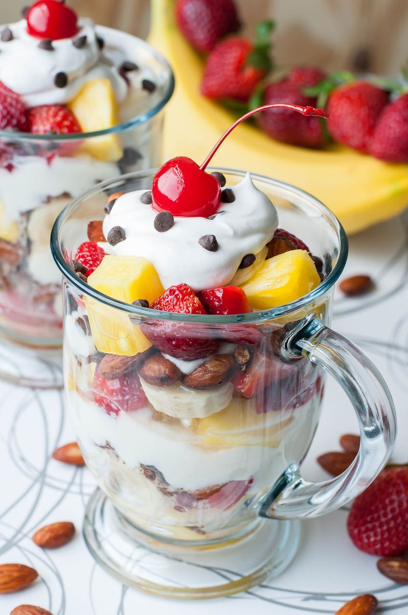 Tropical Yogurt Parfait Cups