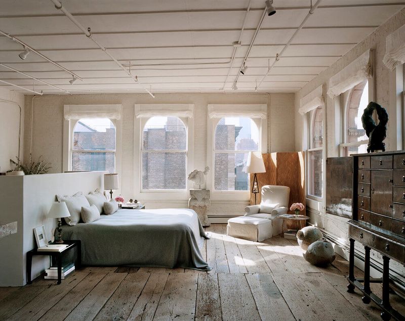 Original Wide-Plank Hardwood Floors