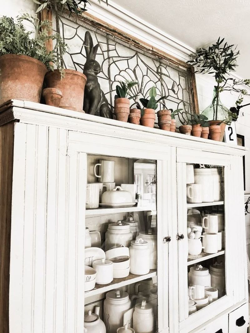 Terracotta Pot Collection As Kitchen Decor