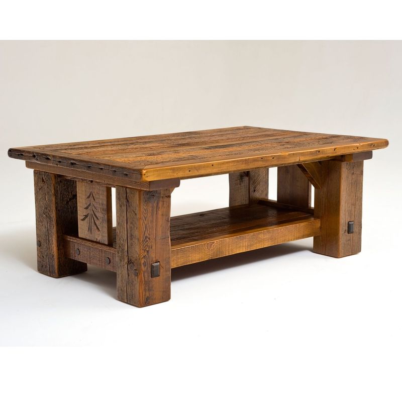 Weathered Wood Coffee Table