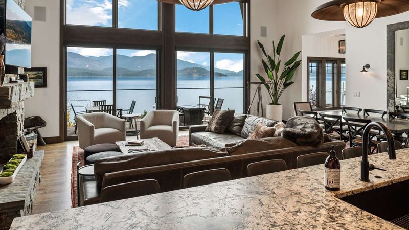 Sandpoint Waterfront Barn-Inspired New Build