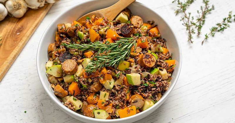 Harvest Squash And Apple Bake