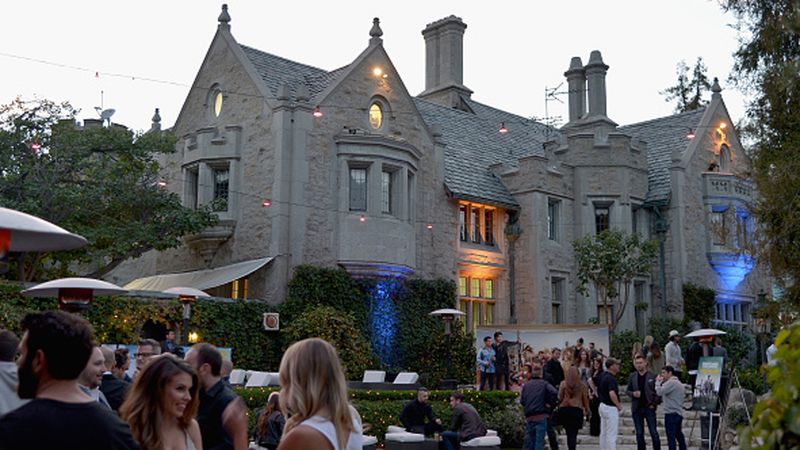 The Playboy Mansion In Los Angeles