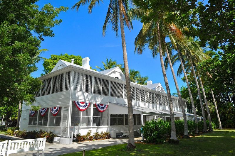 The Little White House's Presidential Breezeway