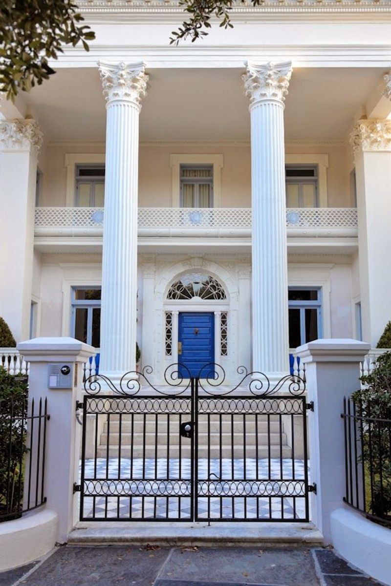 The Battery Mansion Entrance