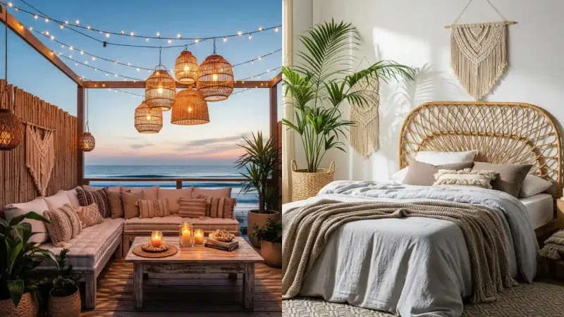 12 Malibu Beachfront Homes With Light And Breezy Coastal Vibes - Decor Hint The Boho Beach Bungalow