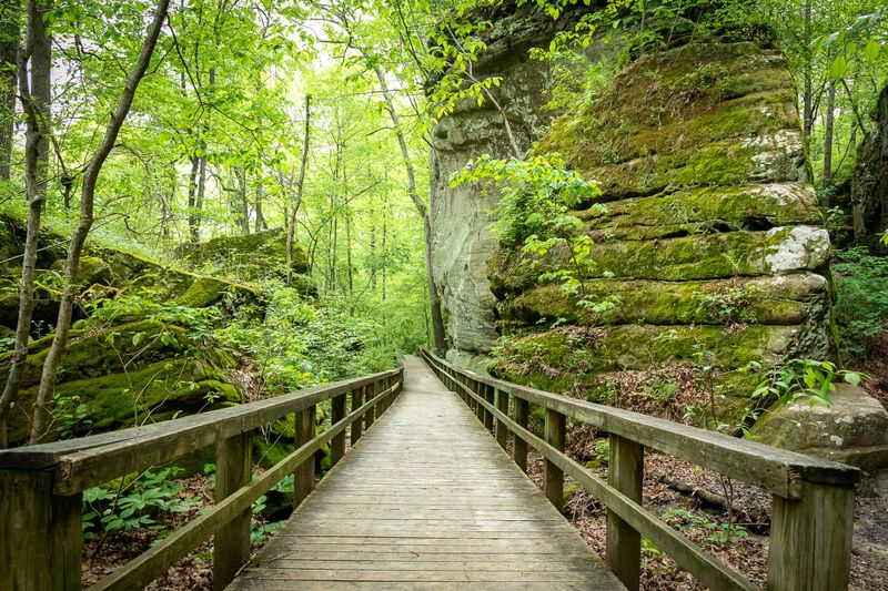 Giant City State Park's Ancient Stone Formations