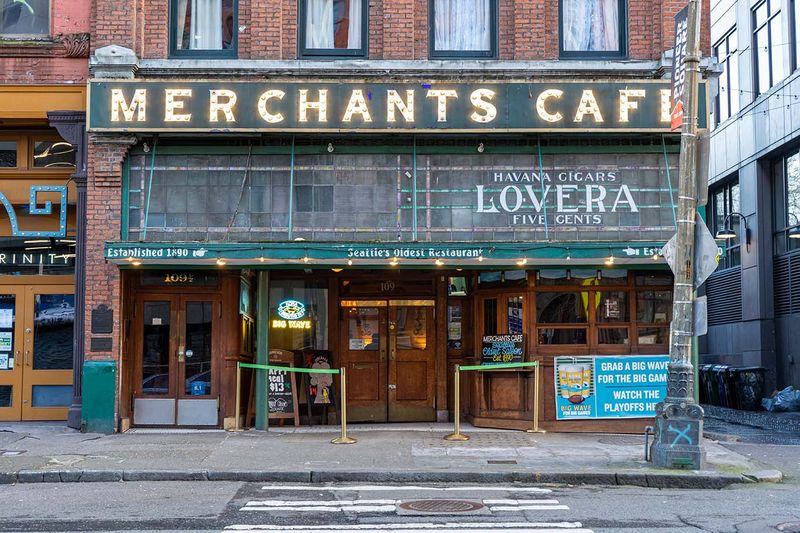 Merchant's Café Basement: Hauntingly Preserved History