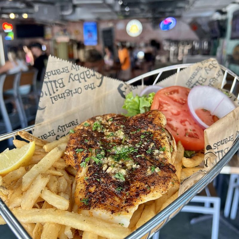 Beachside Florida Fish Shacks Serving Perfect Grouper Sandwiches - Decor Hint The Original Crabby Bill's – Indian Rocks Beach