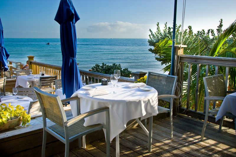 Louie's Backyard Restaurant Deck