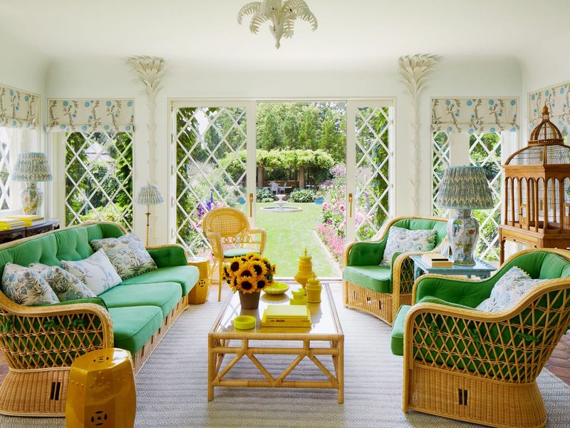 Garden Room Gone Sunny