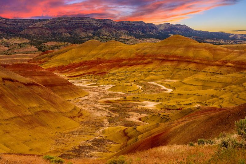 Painted Hills - Nature's Desert Canvas
