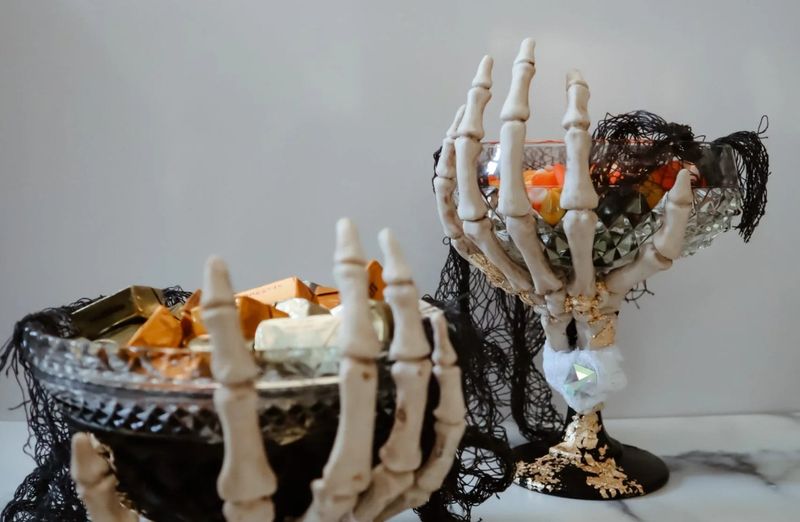 Skeleton Hand Bowl