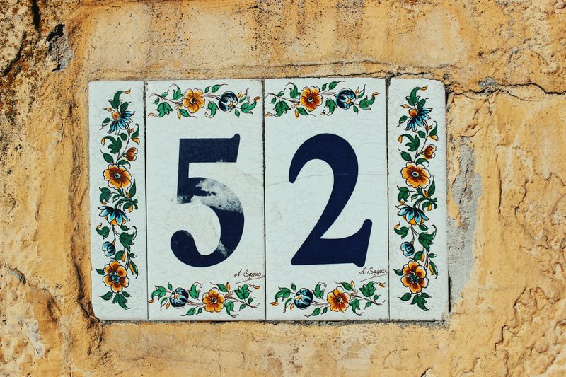 Customized House Numbers Or Name Plates