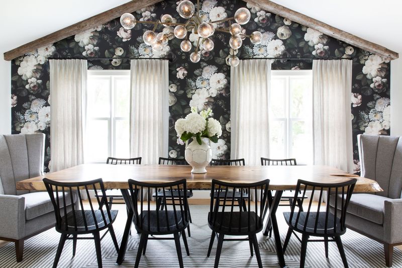 9 Charleston Dining Rooms Where Maximalist Patterns Set The Table - Decor Hint Botanical Bonanza