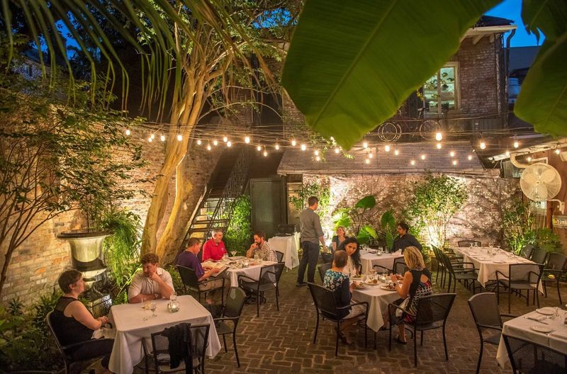 The Candlelit Courtyard At Sylvain