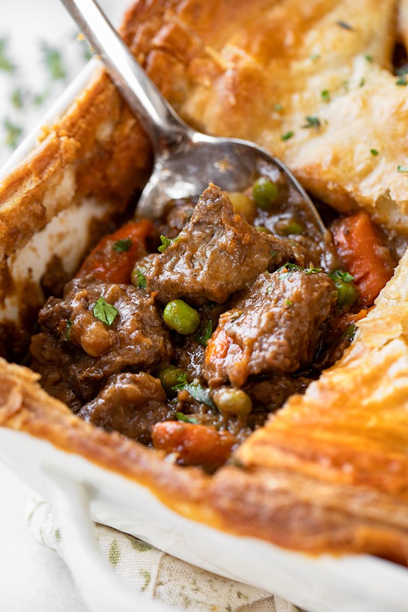 Beef And Vegetable Pot Pie