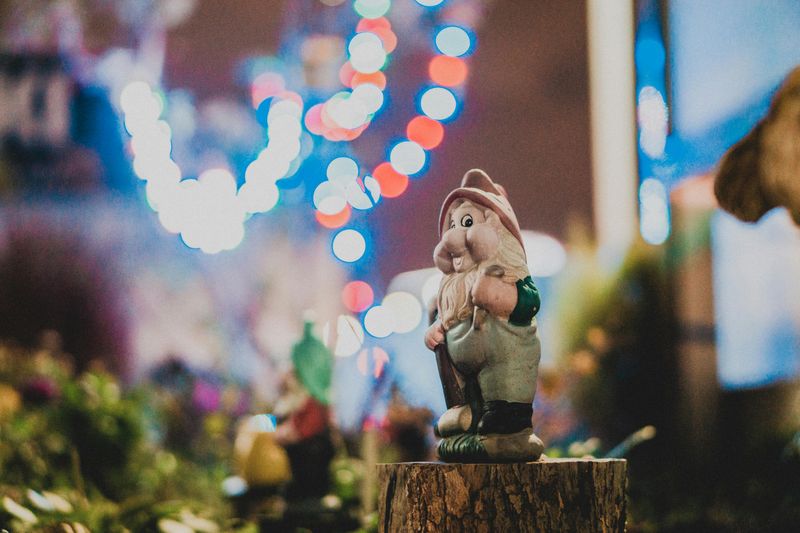 Cluttered Garden Gnome Collections