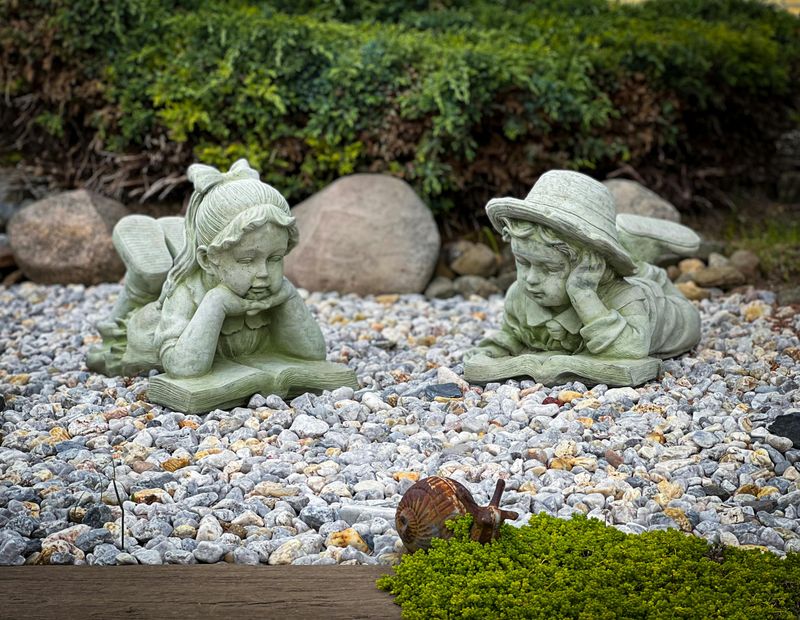 Install Artistic Garden Sculptures
