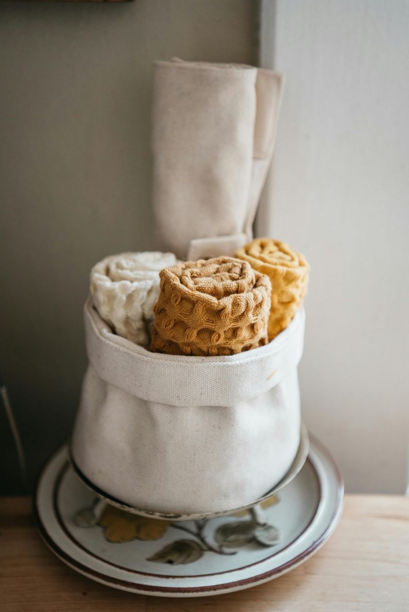 Layer Textures With Rugs, Towels, And Decor