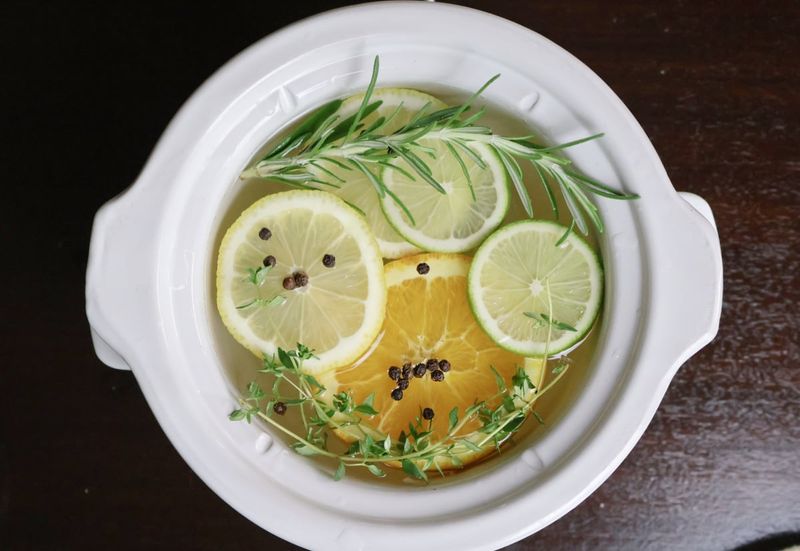 Create DIY Citrus And Herb Simmer Pots