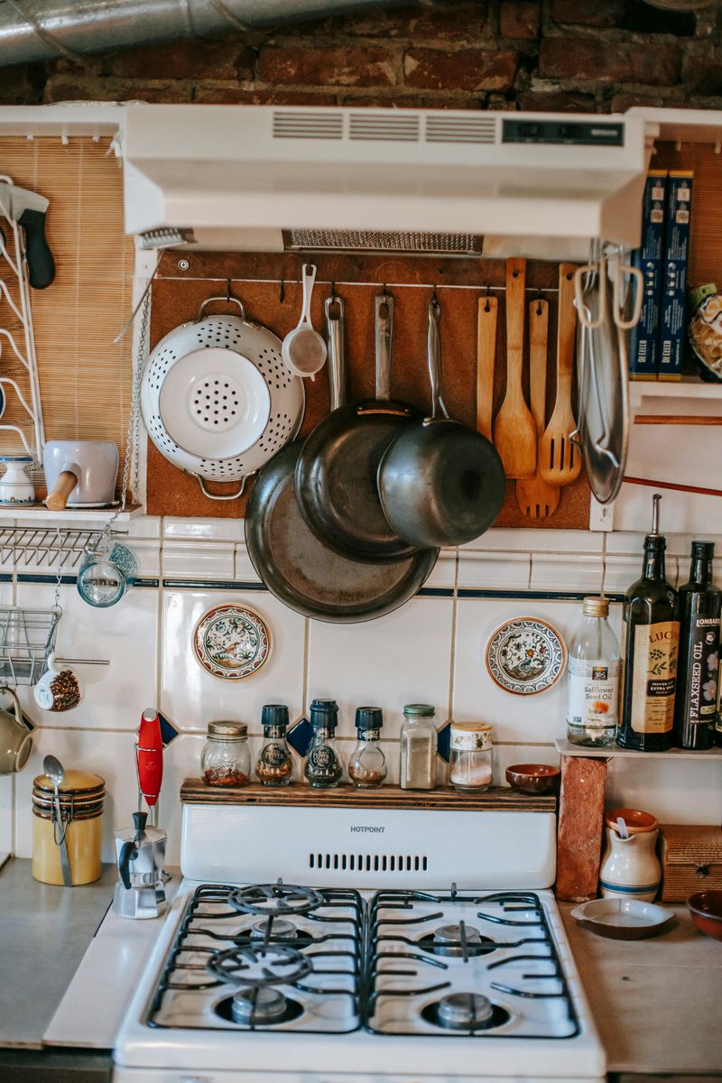 6 Small Kitchen Decor Tweaks That Could Make Cooking Easier - Decor Hint Hang frequently used utensils
