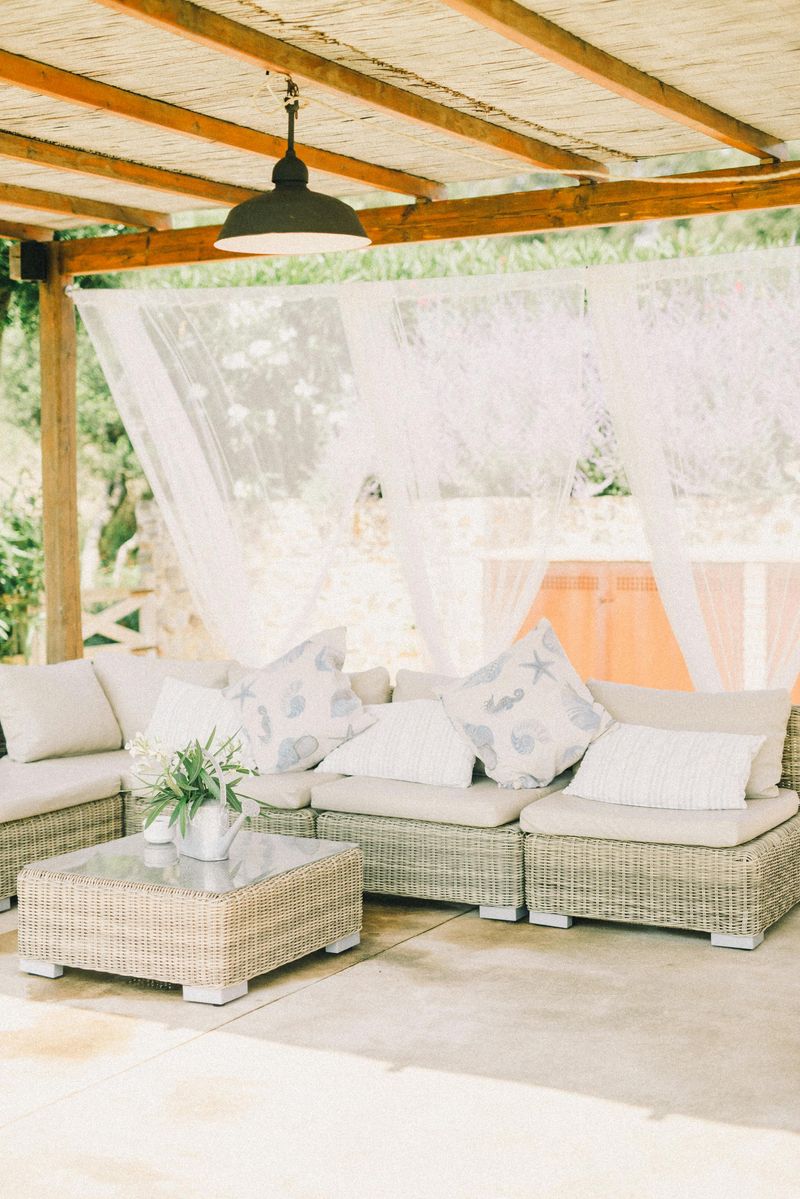 Patio Decorating Ideas That Could Work On A Modest Budget - Decor Hint Hanging Curtains Or Shades For Privacy