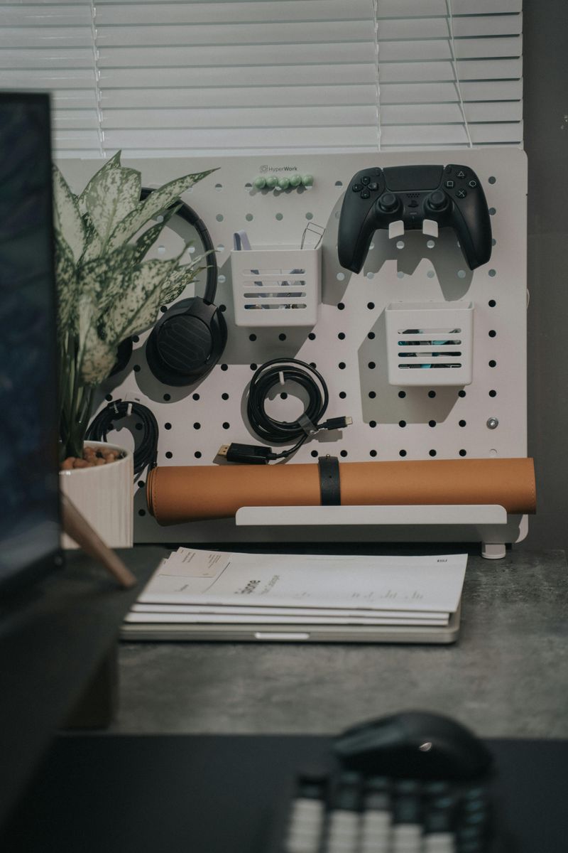 12 Ideas To Boost Storage Without Extra Pieces Of Furniture - Decor Hint Installing pegboards in workspaces