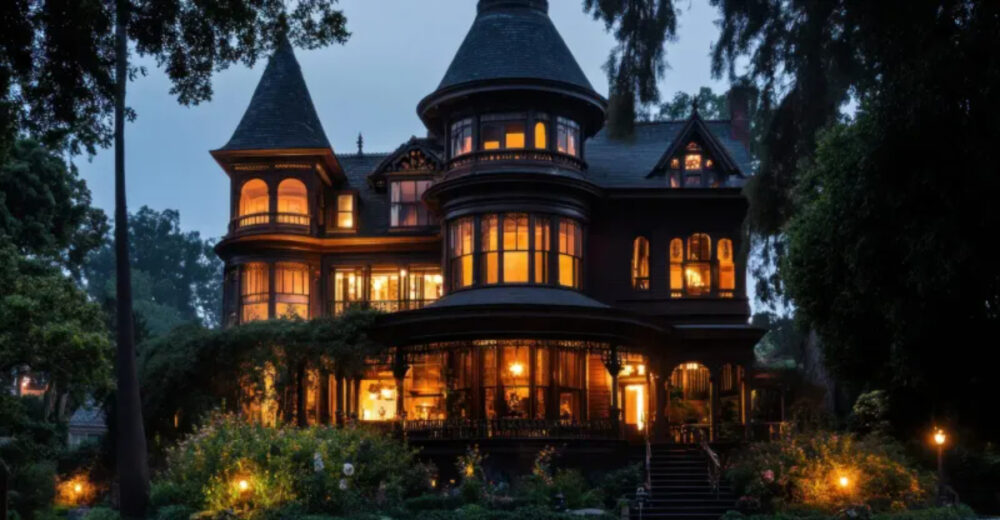 Victorian Mansions In Alabama Show Off Their Haunted Side This Halloween - Decor Hint