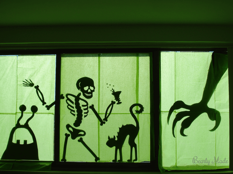 Skeleton Dance Shadow Display