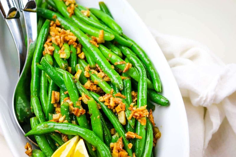 15 Homemade Meals Ohio Couples Say Are Better Than Any Restaurant - Decor Hint Garlic Green Beans with Bacon